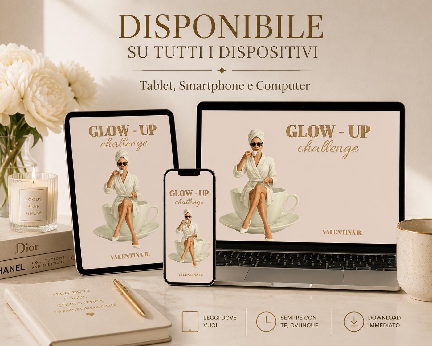 Glow Up – 30 Day Challenge (eBook)