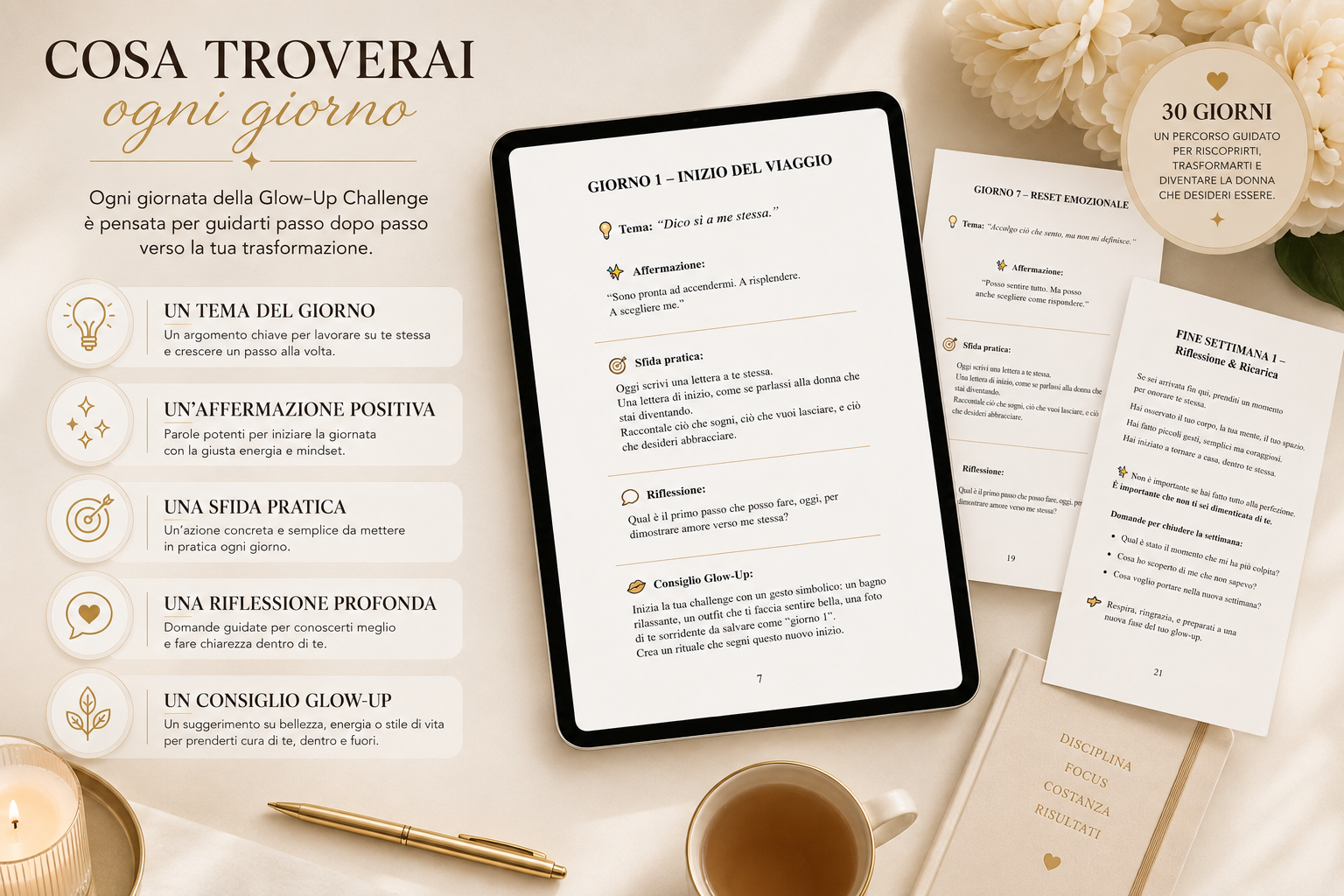Glow Up – 30 Day Challenge (eBook)