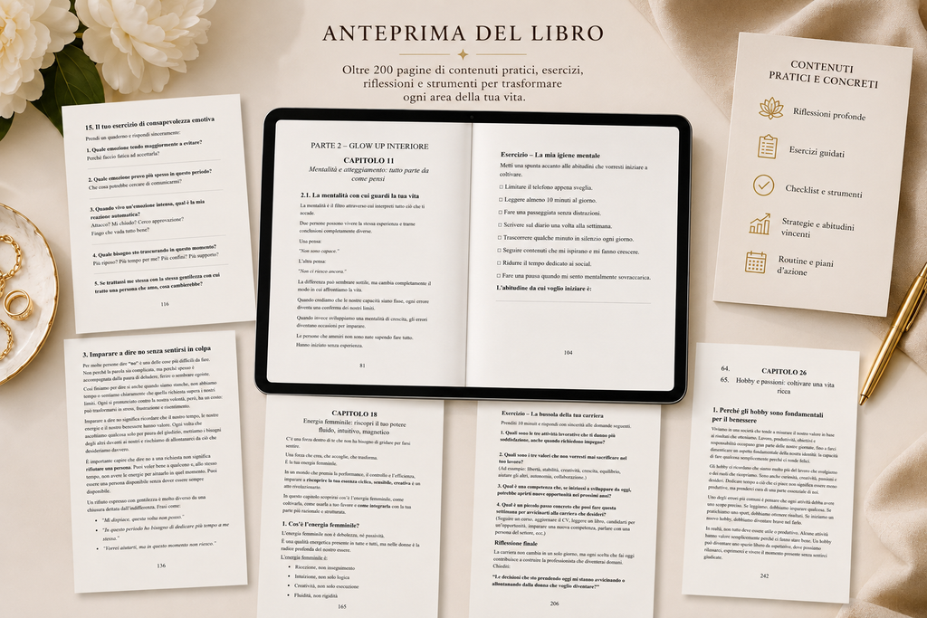 Glow Up – Un percorso completo di trasformazione femminile (eBook)