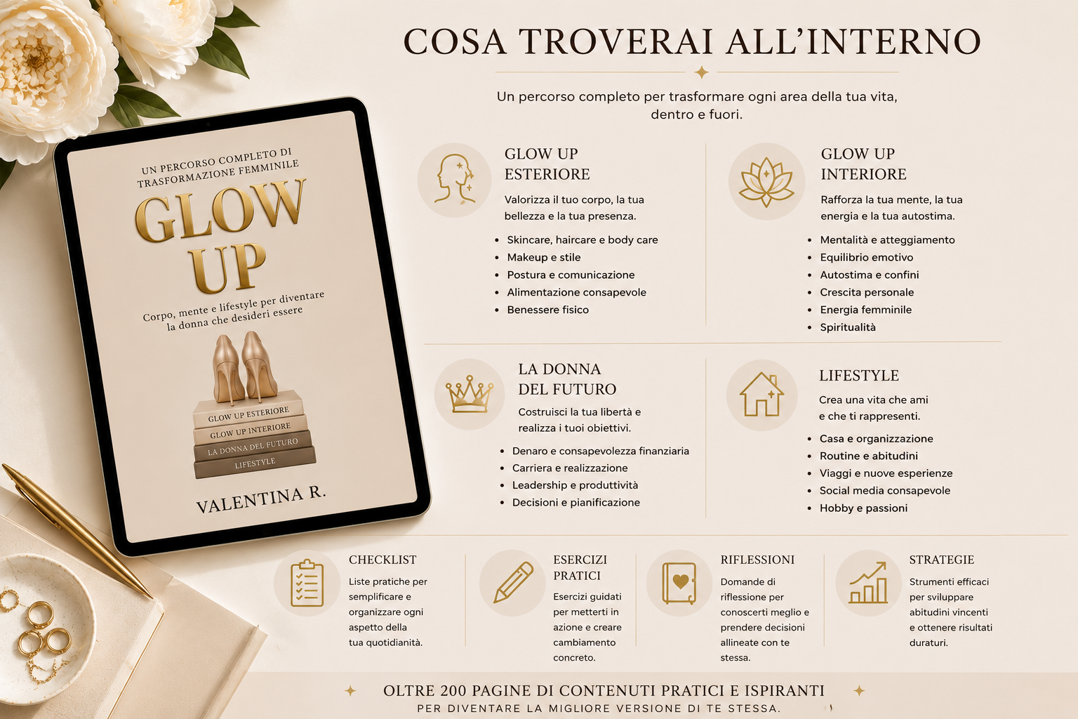 Glow Up – Un percorso completo di trasformazione femminile (eBook)
