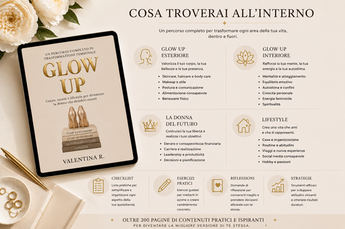 Glow Up – Un percorso completo di trasformazione femminile (eBook)