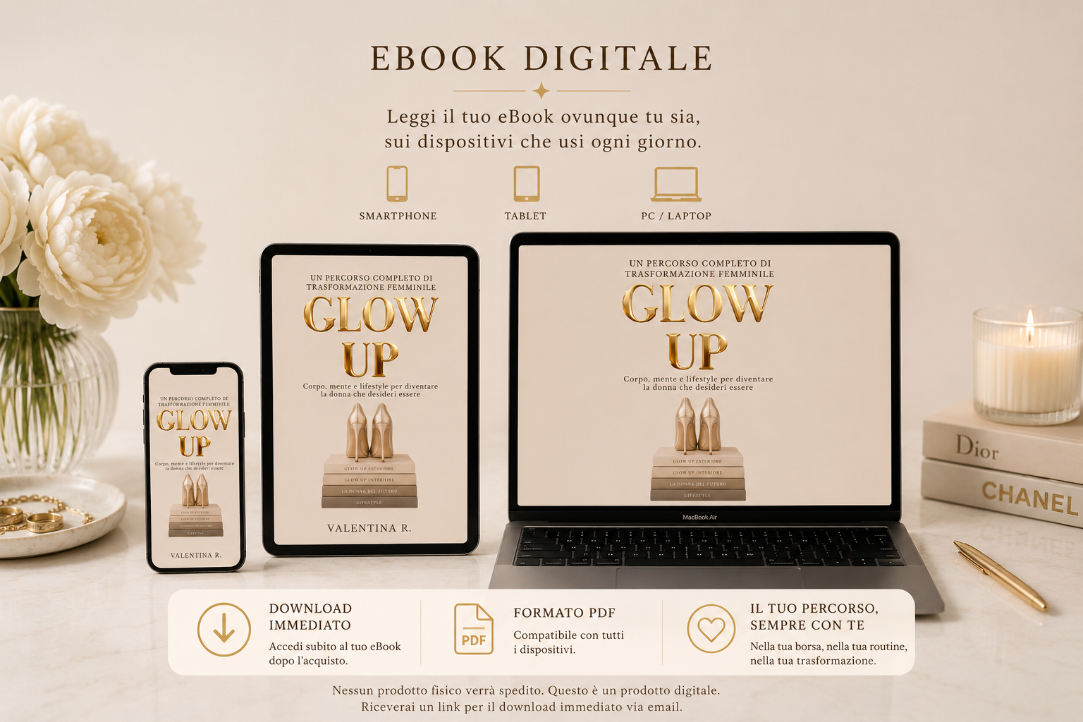 Glow Up – Un percorso completo di trasformazione femminile (eBook)